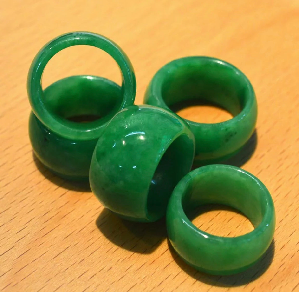 Thick Jade Ring